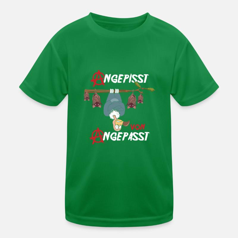 Angepisst von Angepasst Be Different Aasgeier Kinder Funktions-T-Shirt