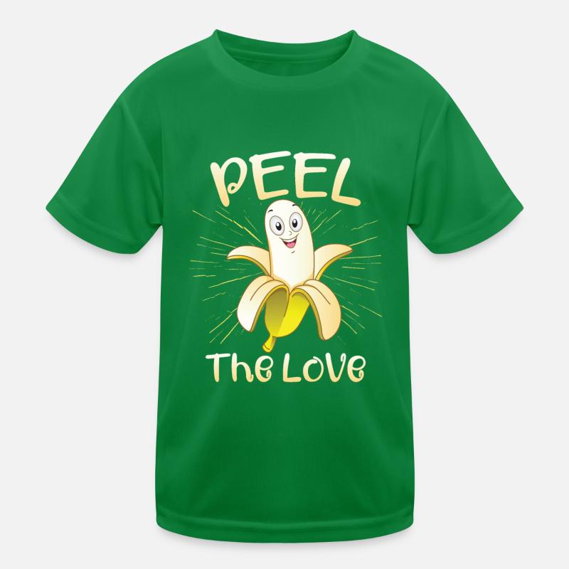 Peel The Love Kids Functional T-Shirt