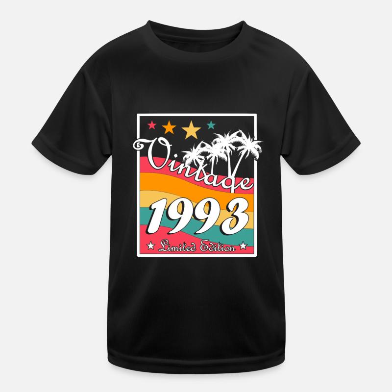 Vintage 1993 Kinder Funktions-T-Shirt