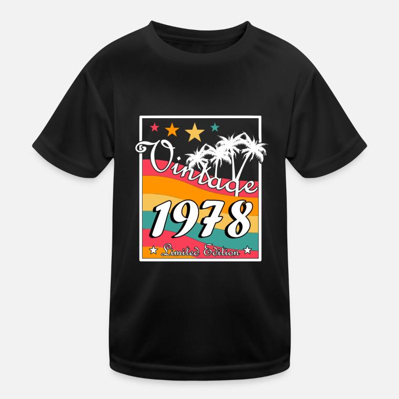 Millésime 1978 T-shirt sport Enfant