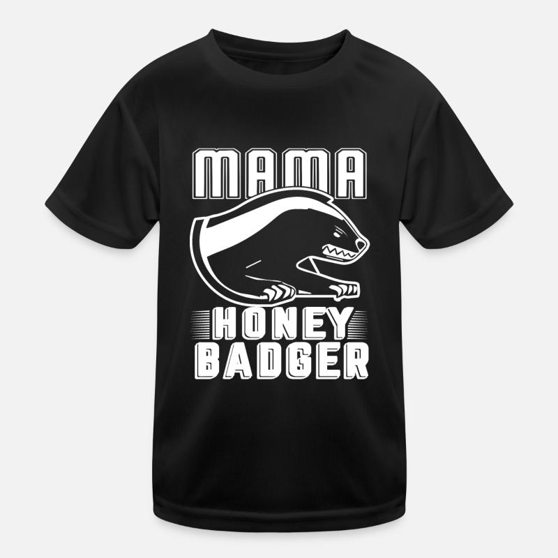 Honey Badger Mama Honey Badger Kids Functional T-Shirt