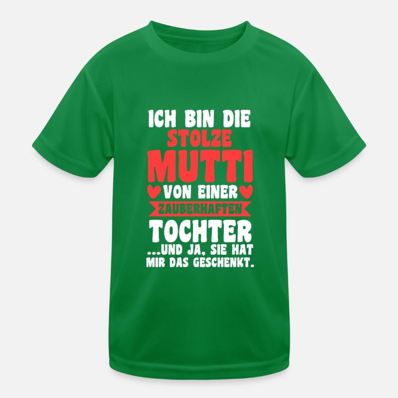 Mutter Tochter Muttertag Mama Kinder Funktions-T-Shirt