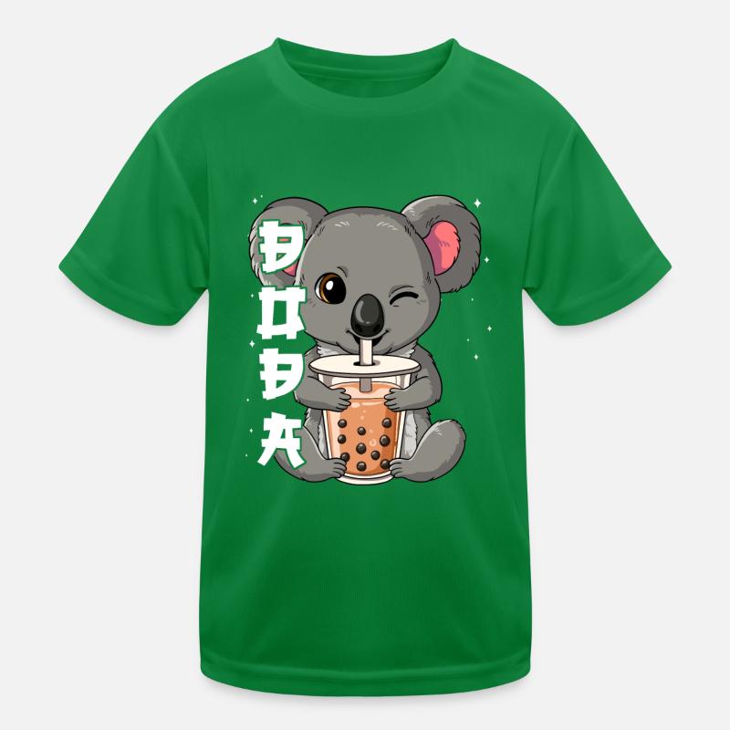 Boba Tea Koala Bubble Tea T-shirt sport Enfant