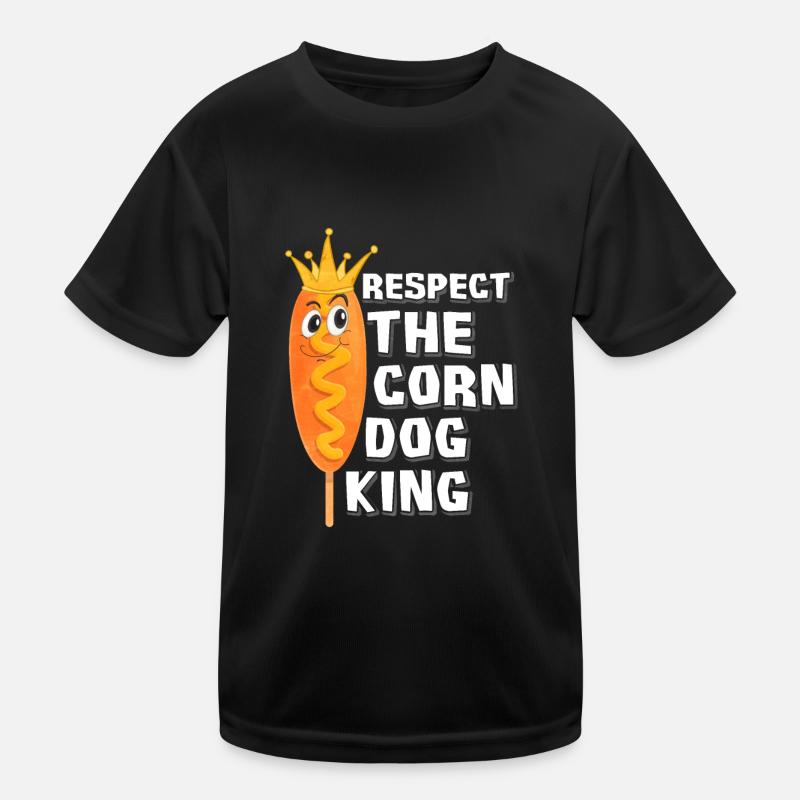 Corn Dog König Kinder Funktions-T-Shirt