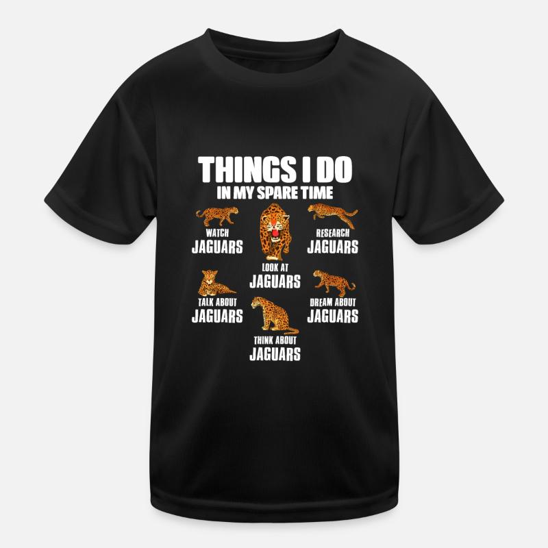 Jaguar Kinder Funktions-T-Shirt