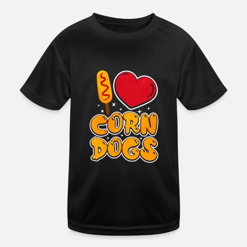 Corn dog Kids Functional T-Shirt