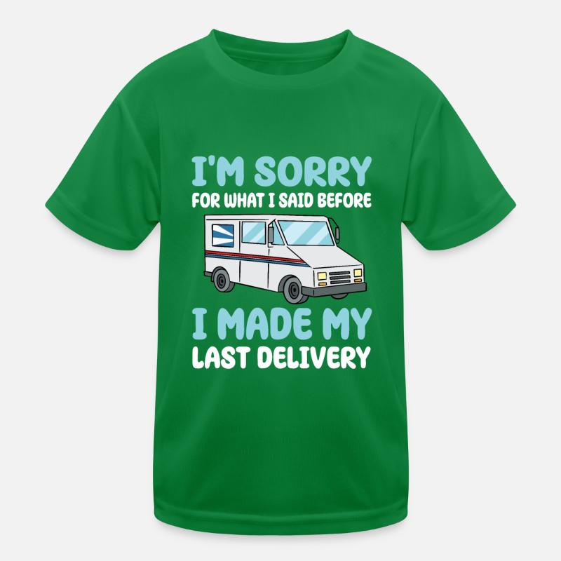 Delivery driver Kids Functional T-Shirt