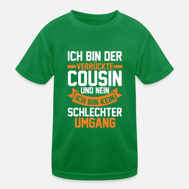 Cousin Kinder Funktions-T-Shirt