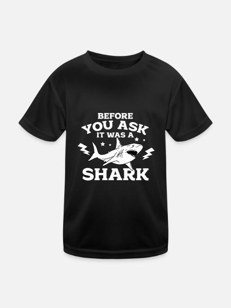 Ein Bein Witz Humor Geschenk - Kinder Funktions-T-Shirt - Schwarz - Vorne