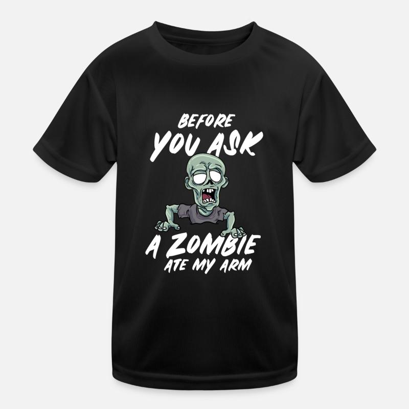 A leg joke humor gift Kids Functional T-Shirt