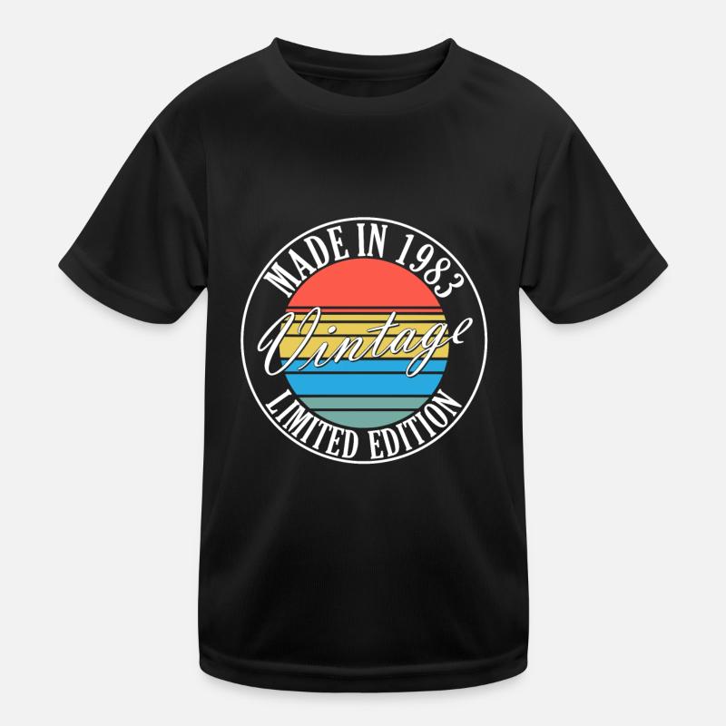 Année 1983 Original T-shirt sport Enfant