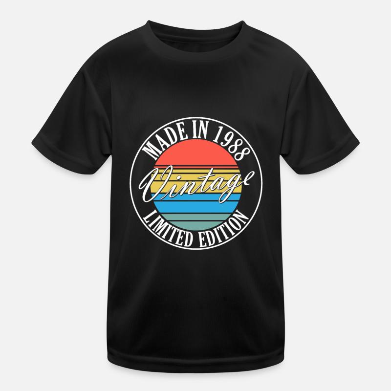 Born 1988 Kids Functional T-Shirt