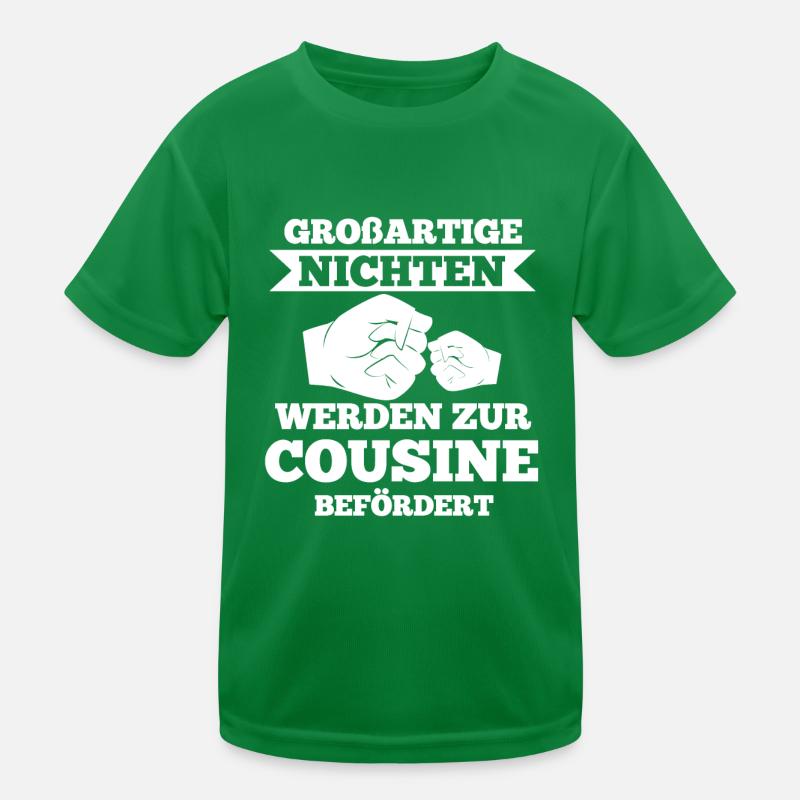 Neffe Cousinee Kinder Funktions-T-Shirt