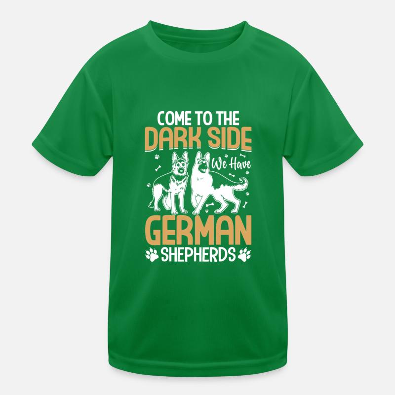 Deutscher Schäferhund Kinder Funktions-T-Shirt