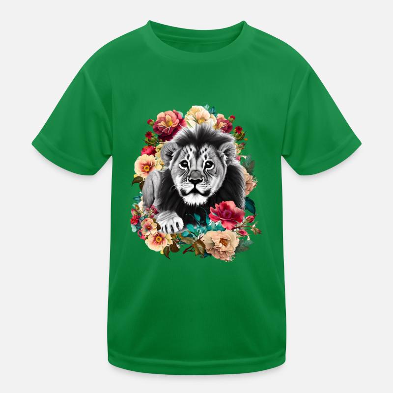 Fleurs de lion T-shirt sport Enfant