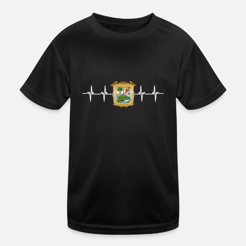 Mexican Mexico Coahuila Flag Kinder Funktions-T-Shirt
