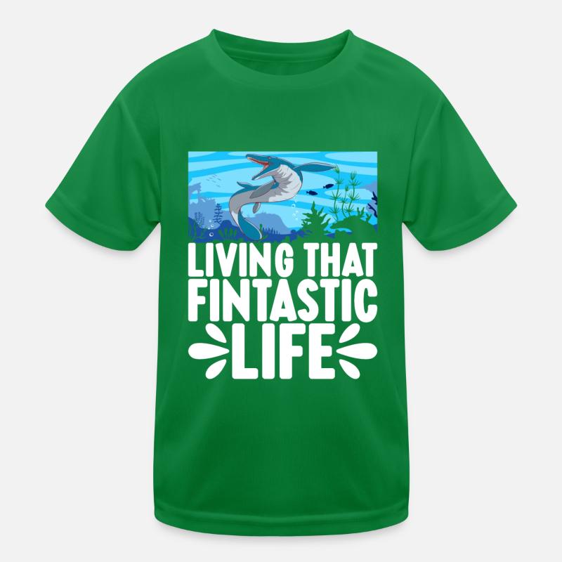 Mosasaurus Dinosaurier Kinder Funktions-T-Shirt