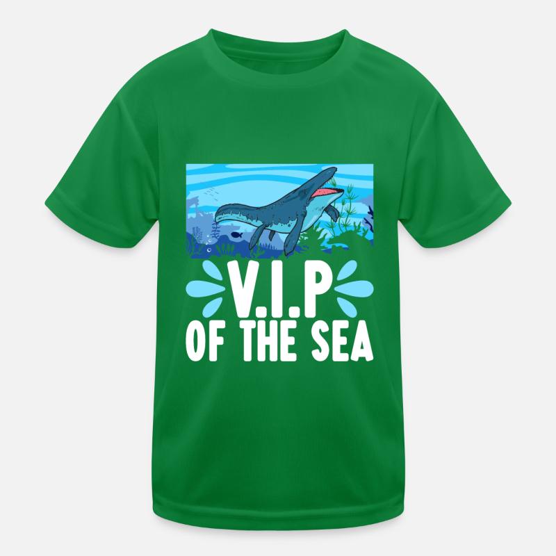 Mosasaurus Dinosaur Kids Functional T-Shirt