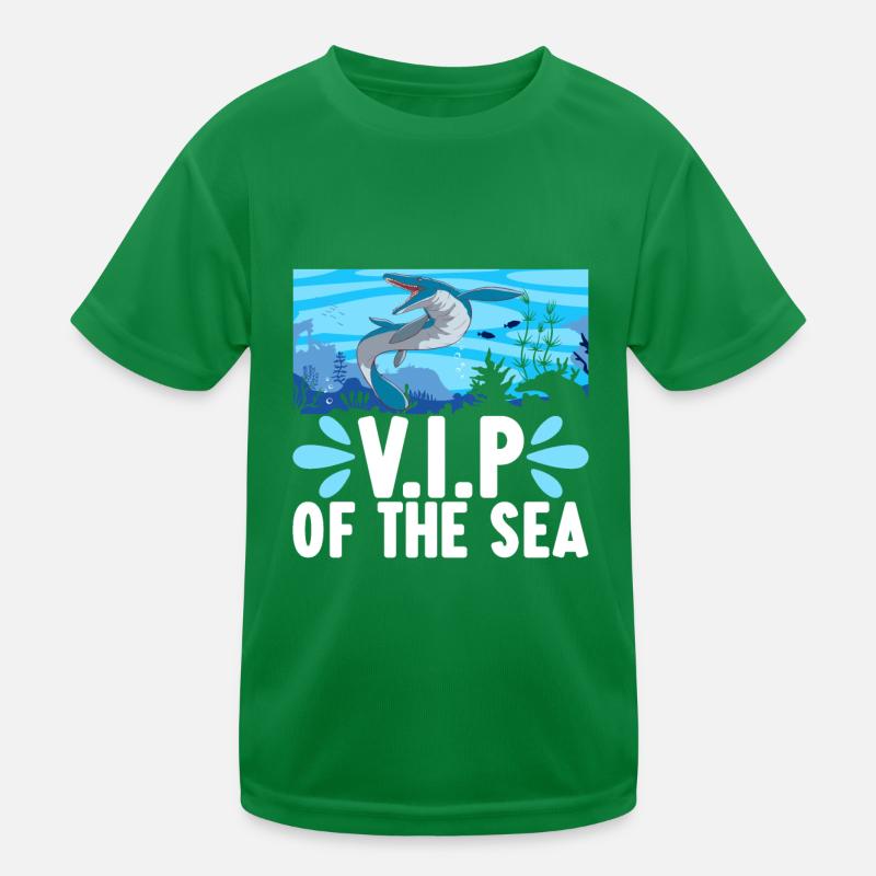 Mosasaurus Dinosaur Kids Functional T-Shirt