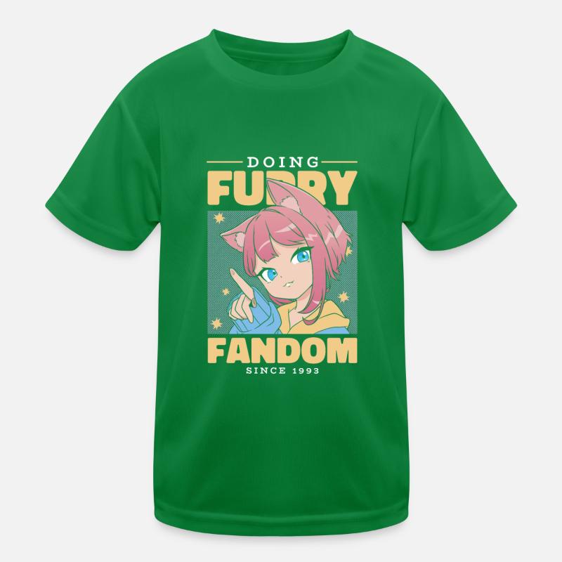 Furry Fandom Fursuits Drôle T-shirt sport Enfant