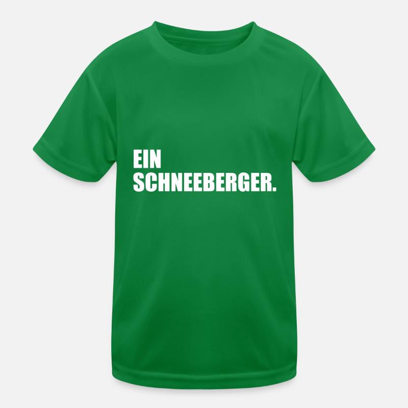 Ein Schneeberger Kinder Funktions-T-Shirt