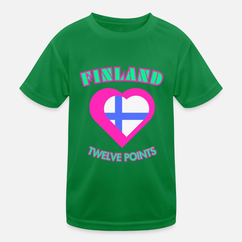 Finland Twelve Points - 12 points for Finland Kids Functional T-Shirt
