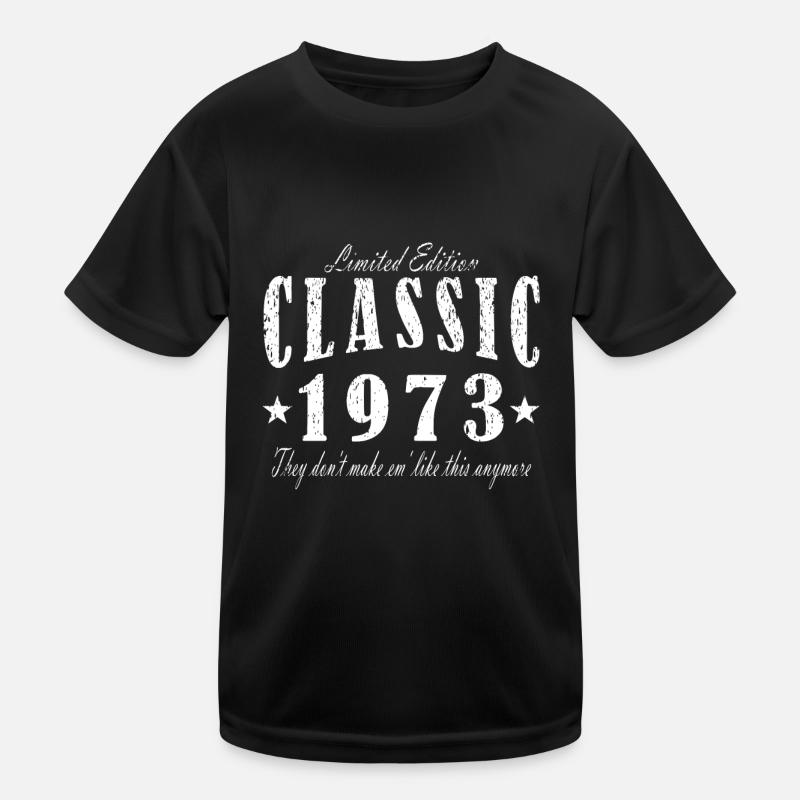 Cadeau de chemise classique de 1973 T-shirt sport Enfant