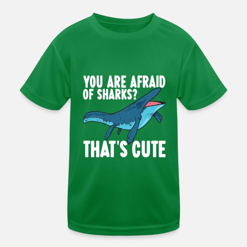 Mosasaurus Dinosaur Kids Functional T-Shirt