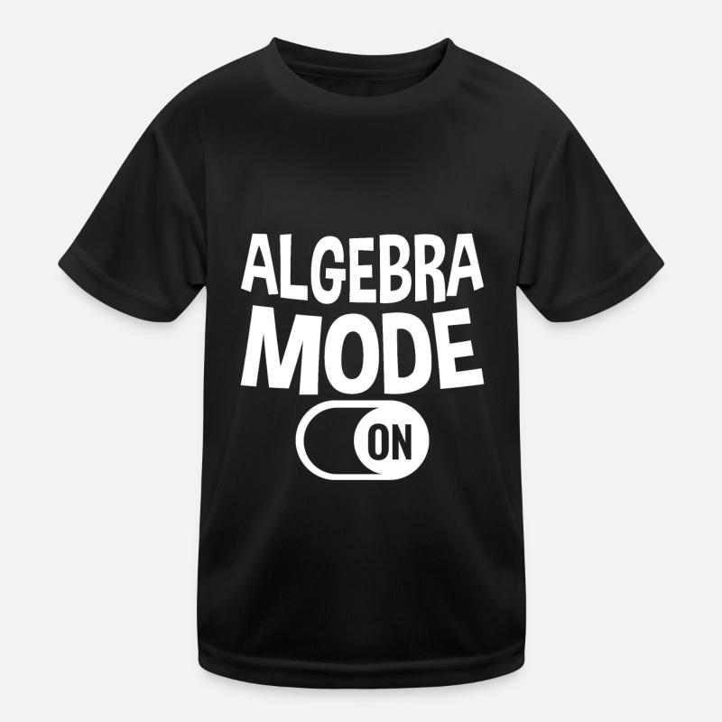 Algebra Mode On 2 Kids Functional T-Shirt