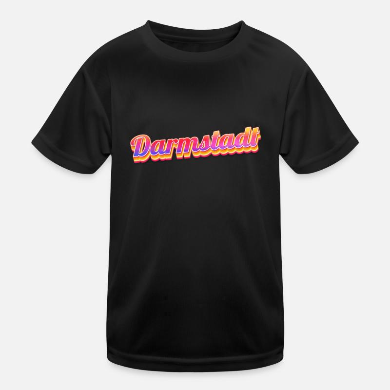 Darmstädterin Darmstädter Darmstadt Kinder Funktions-T-Shirt