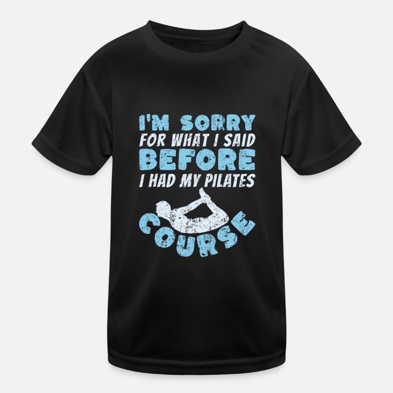 Pilates Exercises Kids Functional T-Shirt