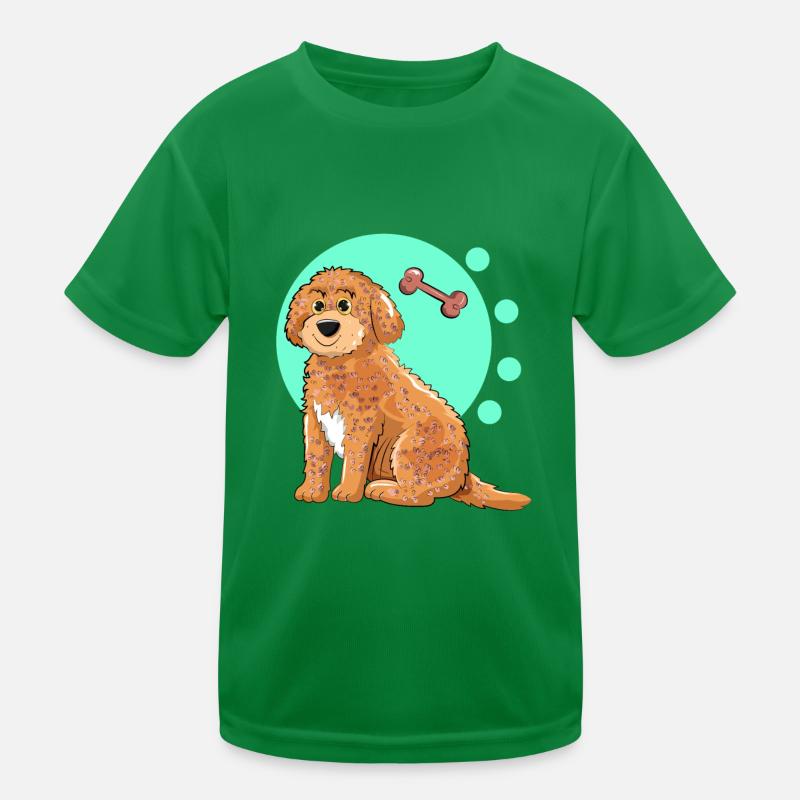 Cockapoo Dog Kids Functional T-Shirt