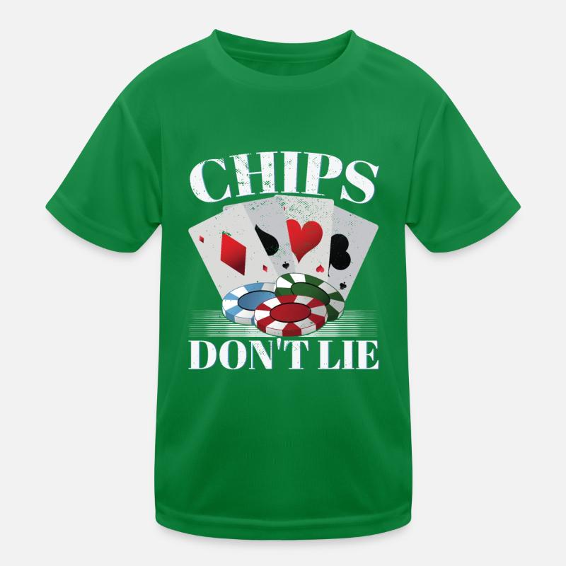 Chips Don't Lie Kids Functional T-Shirt