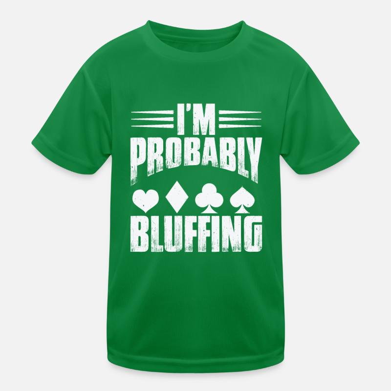 Je bluffe probablement T-shirt sport Enfant