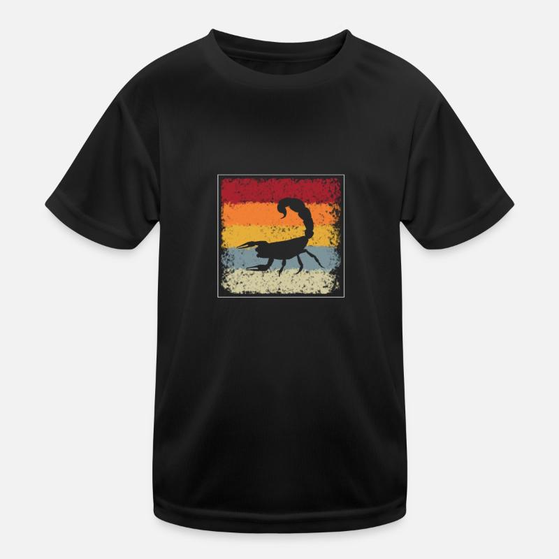 Scorpio Retro Kids Functional T-Shirt