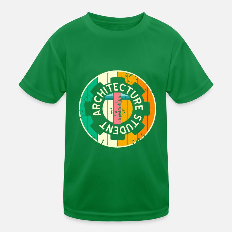 Etudiant en architecture Architecte Rétro Vintage T-shirt sport Enfant