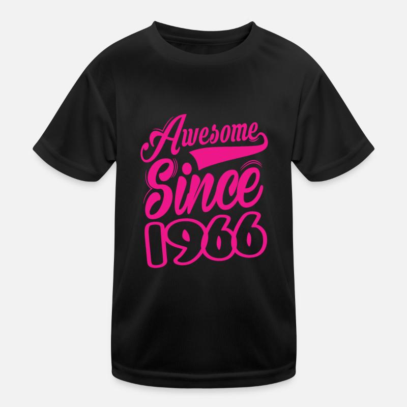 Awesome Since 1966 Kinder Funktions-T-Shirt