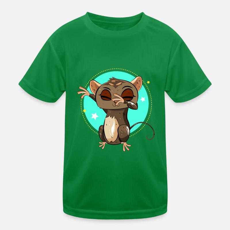 Tarsier Dabbing Kids Functional T-Shirt
