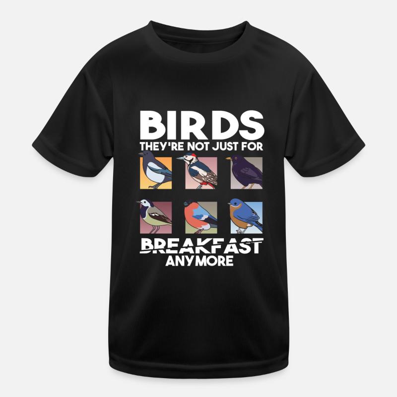 Drôle d’observation d’oiseaux T-shirt sport Enfant