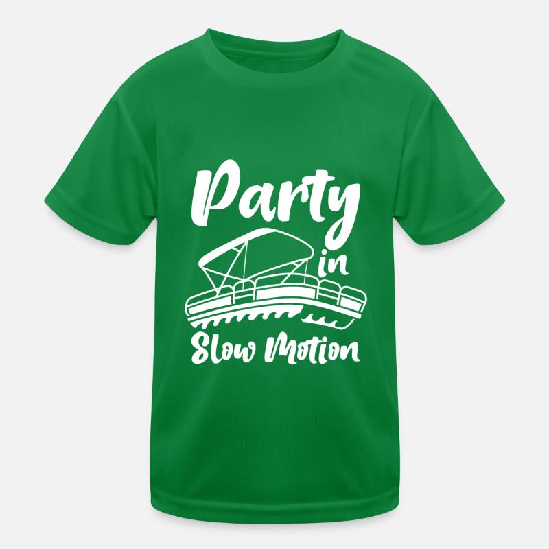 Party In Slow Motion 2 Kids Functional T-Shirt