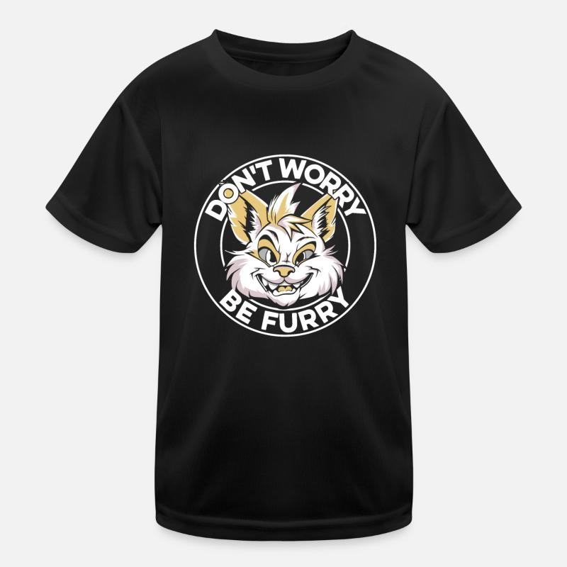 Furry Fandom Fursuits Kids Functional T-Shirt
