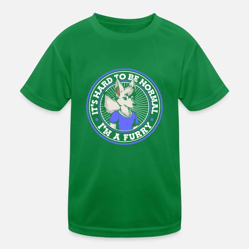 Furry Fandom Fursuits Fox T-shirt sport Enfant