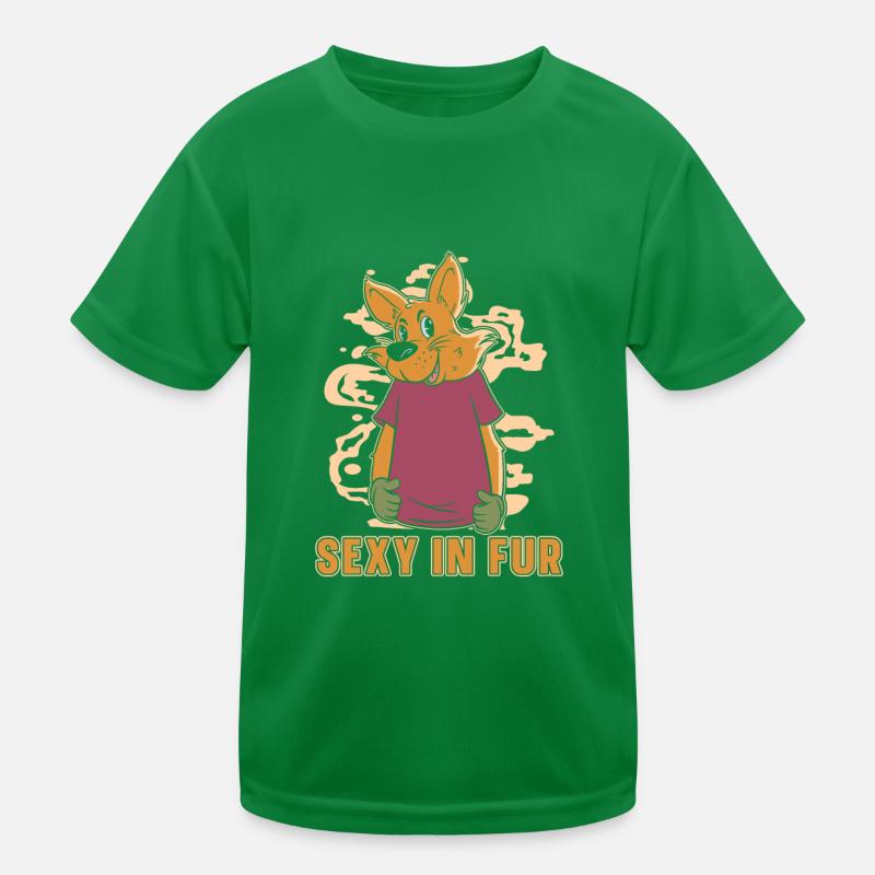 Furry Fandom Fursuits Funny Kids Functional T-Shirt