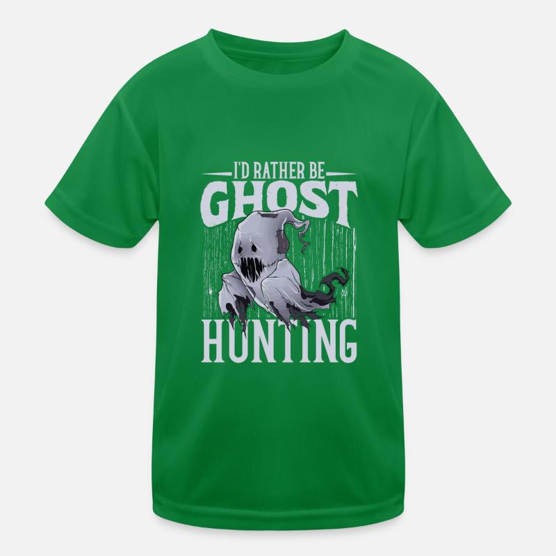 Paranormal Research Halloween Ghost Hunter Kids Functional T-Shirt