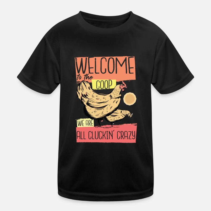 Willkommen im Coop Kinder Funktions-T-Shirt