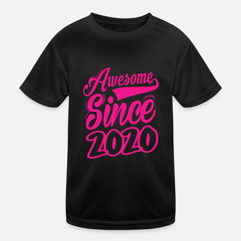Awesome Since 2020 Kids Functional T-Shirt
