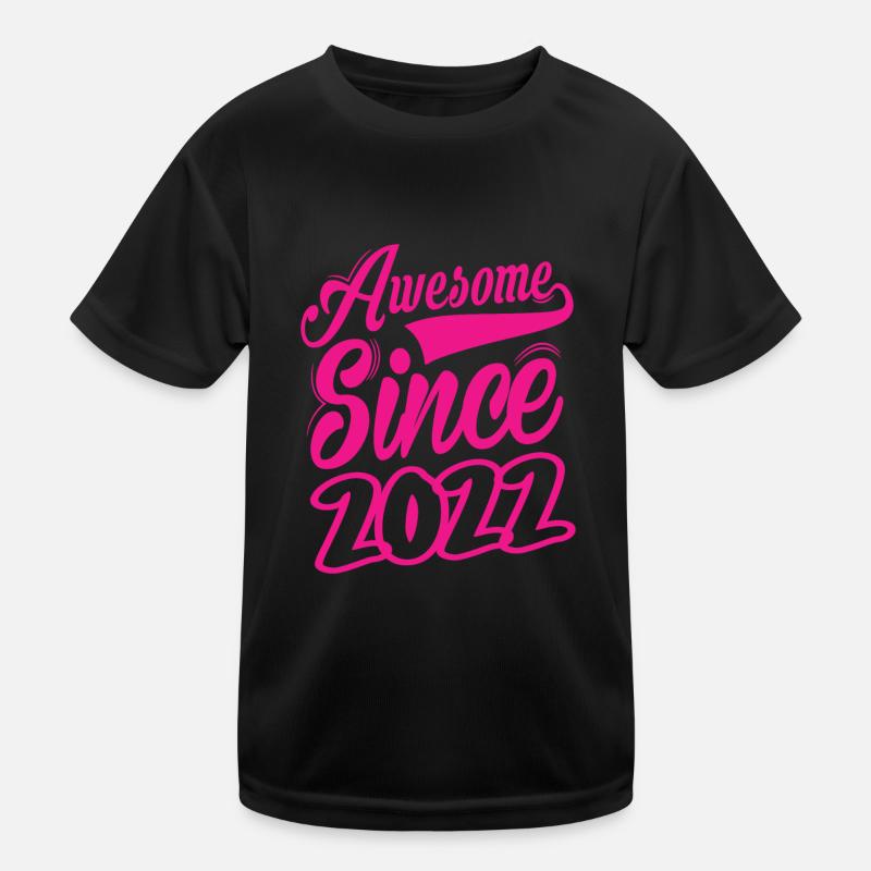 Awesome Since 2022 Kids Functional T-Shirt