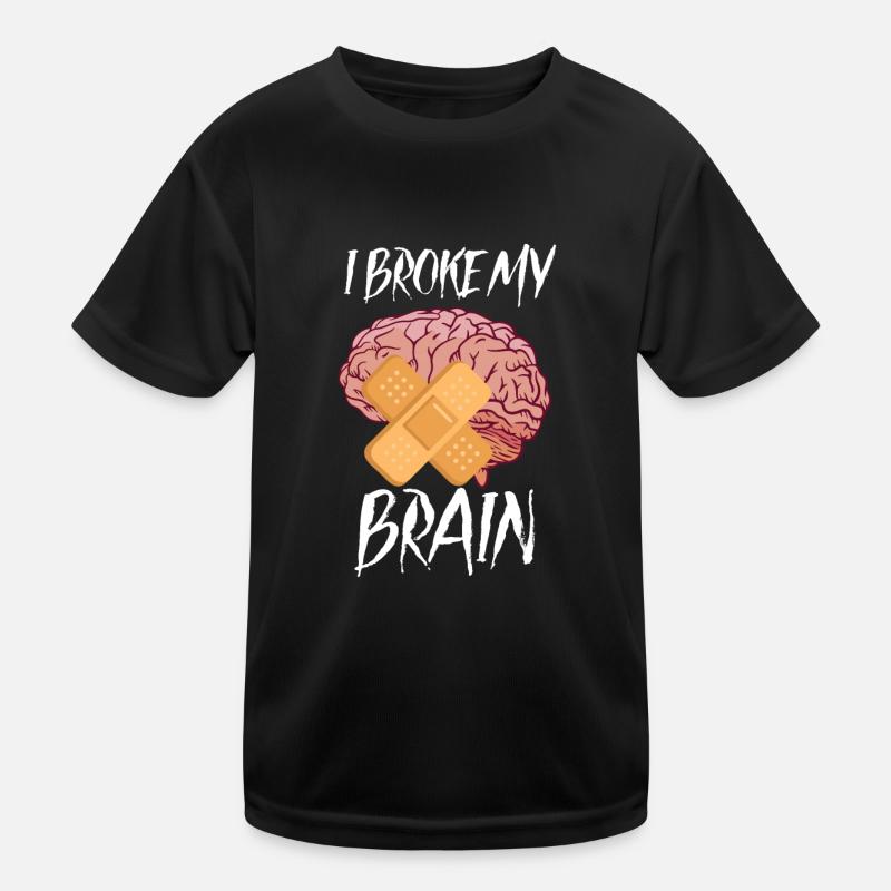 Brain Surgery Joke Brain Surgery Awareness Gift Kids Functional T-Shirt