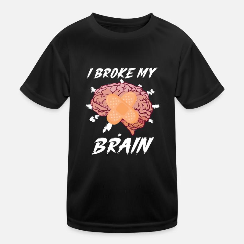 Brain Surgery Joke Brain Surgery Awareness Gift Kids Functional T-Shirt