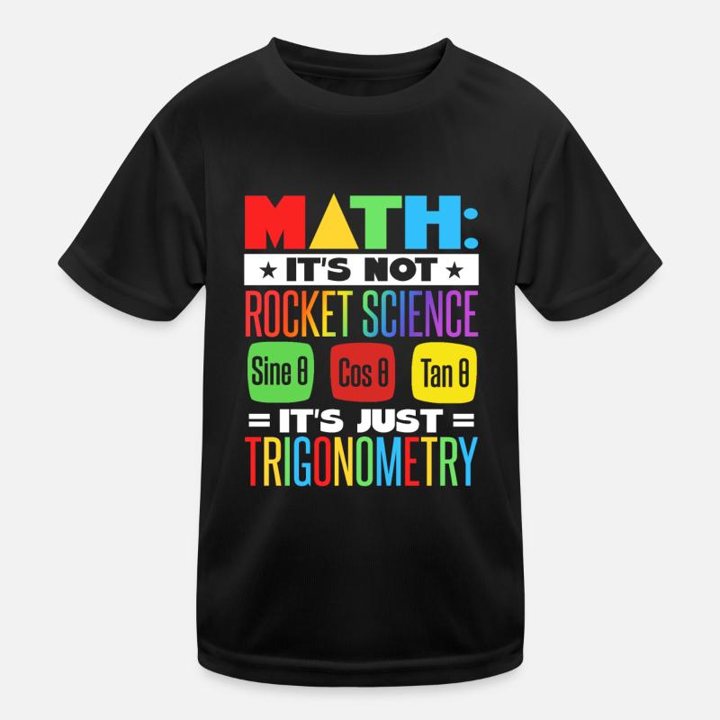 Mathelehrer Kinder Funktions-T-Shirt